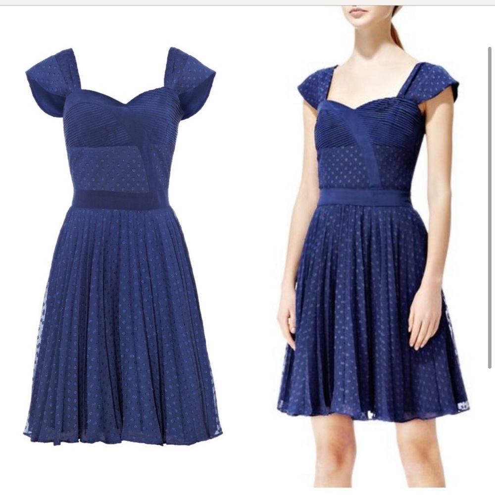 Blue reiss dress